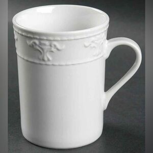 Set of 2 Athena White Mugs by JCPENNEY